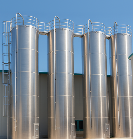 Aluminium Storage Silo