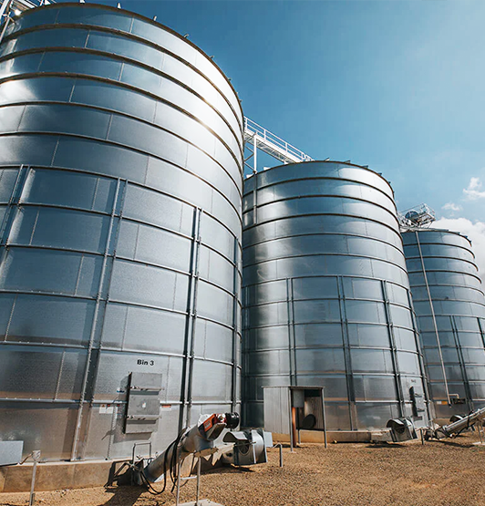 Aluminium Storage Silo
