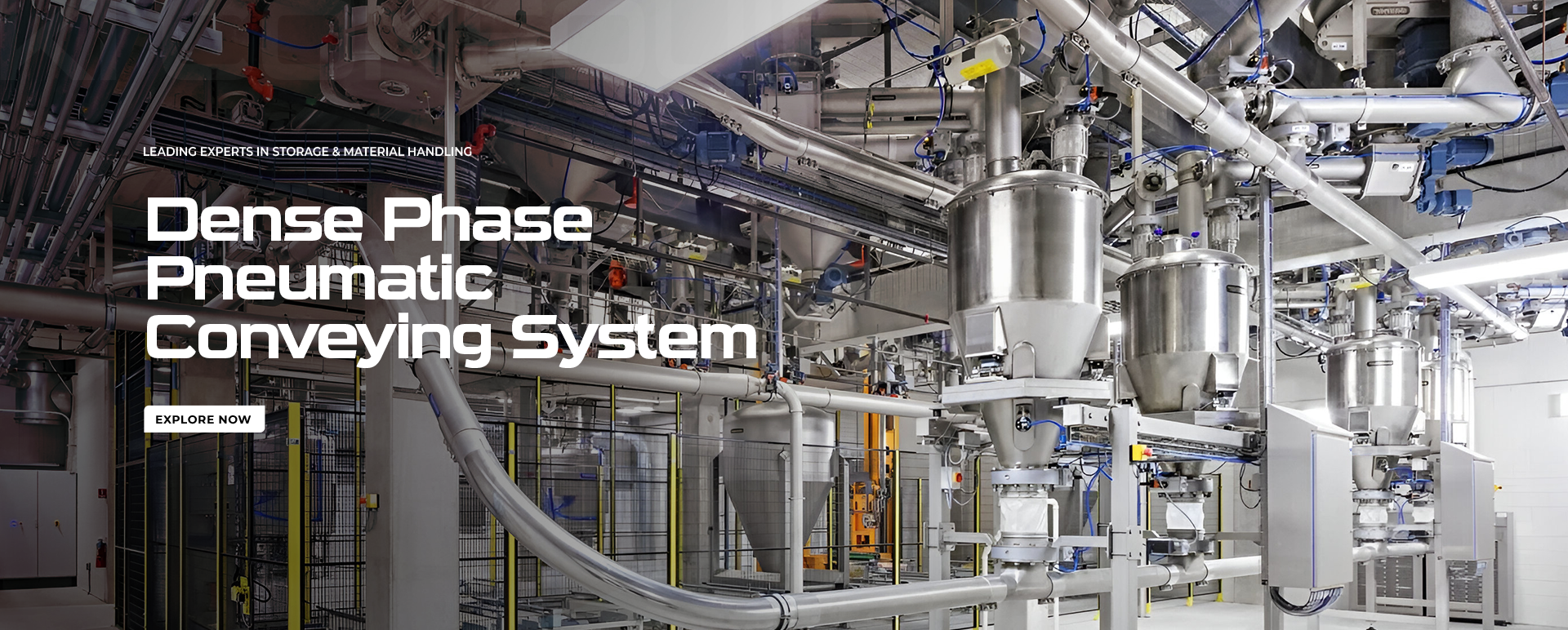 Dense Phase Pneumatic Conveying System Banner